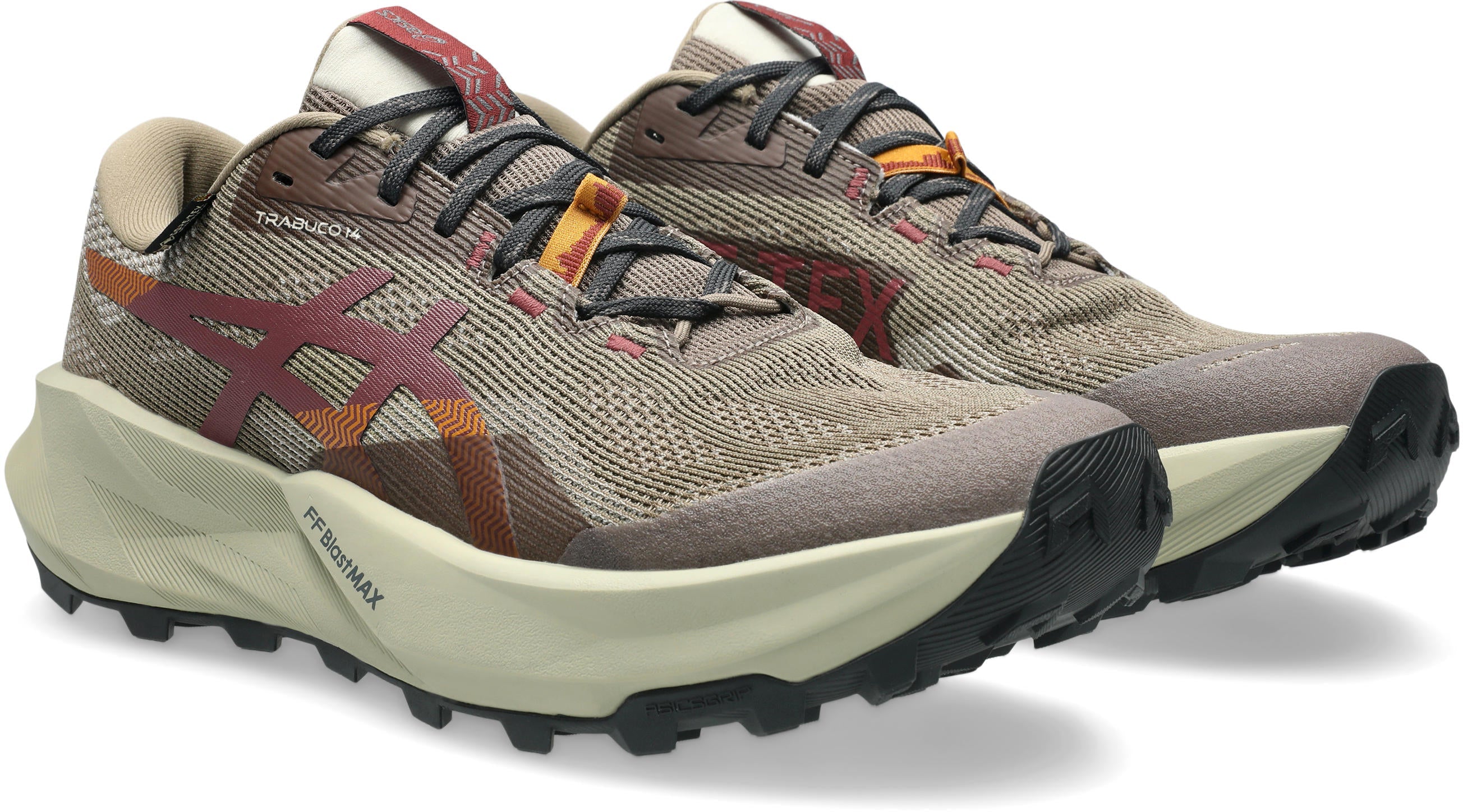 Asics Trabuco 14 GORE-TEX Mens Trail Running Shoes - Brown