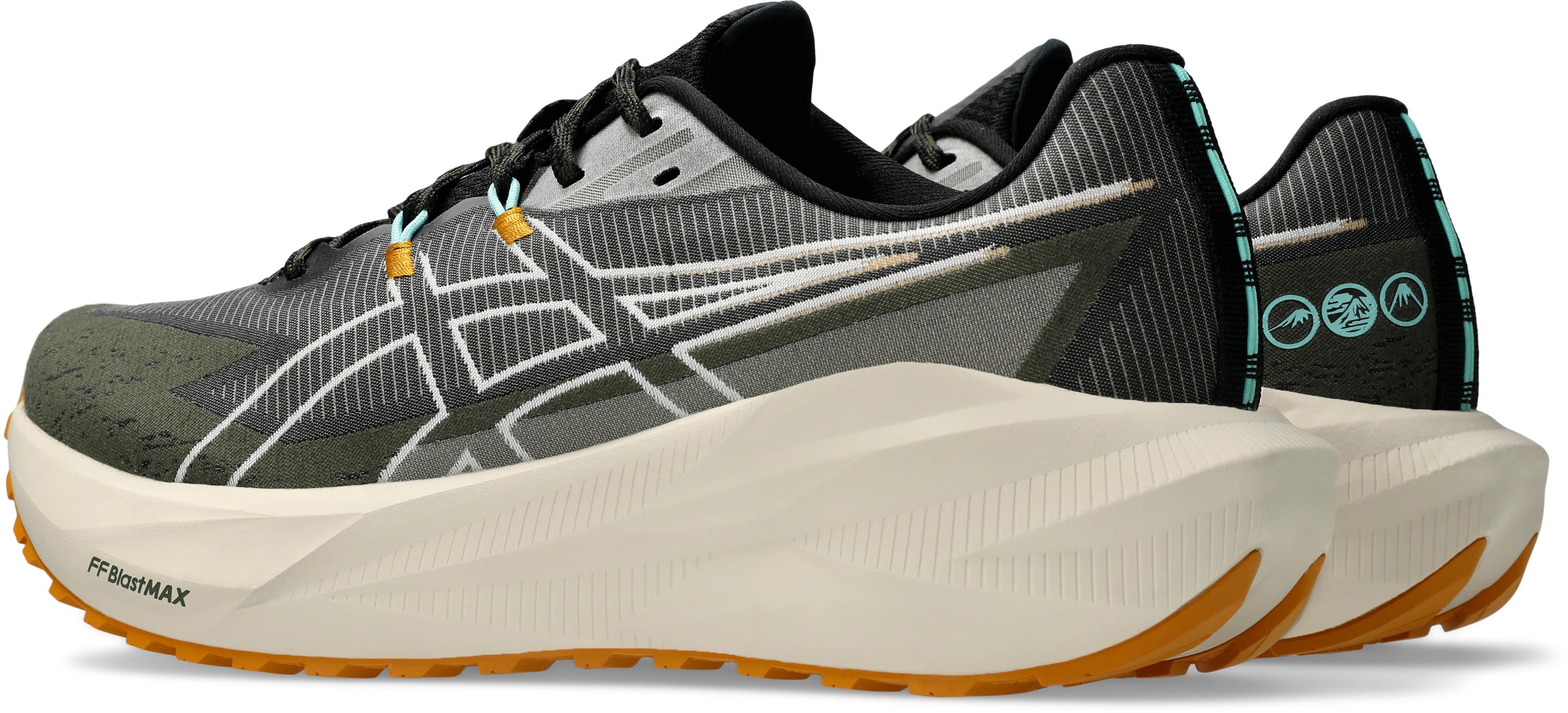 Asics BLAZEBLAST Mens Trail Running Shoes - Black