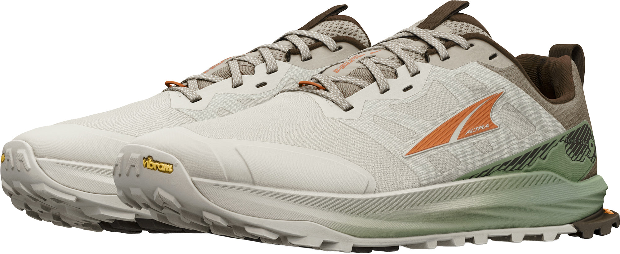 Altra Lone Peak 9+ Mens Trail Running Shoes - Green