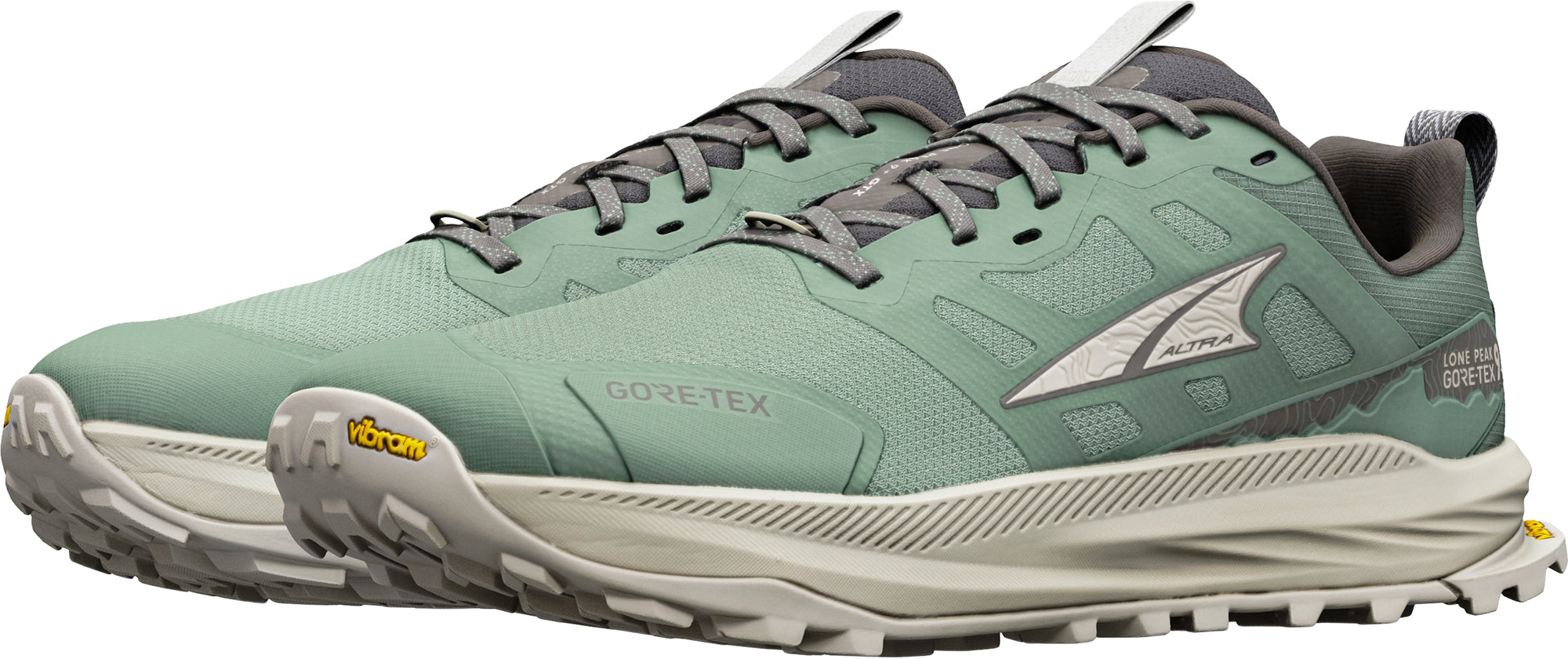 Altra Lone Peak 9+ GORE-TEX Mens Trail Running Shoes - Green