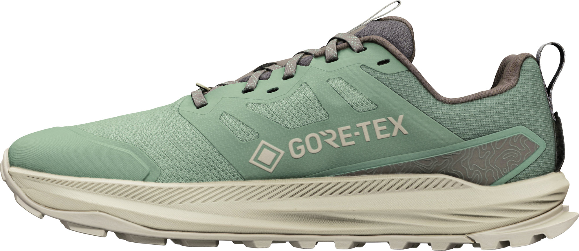 Altra Lone Peak 9+ GORE-TEX Mens Trail Running Shoes - Green