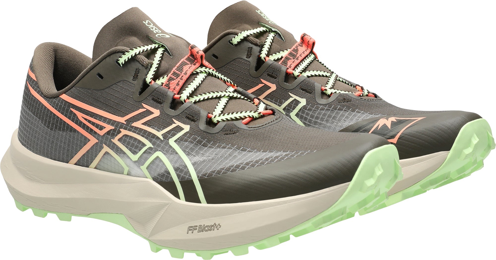 Asics Fuji Lite 7 Mens Trail Running Shoes - Grey