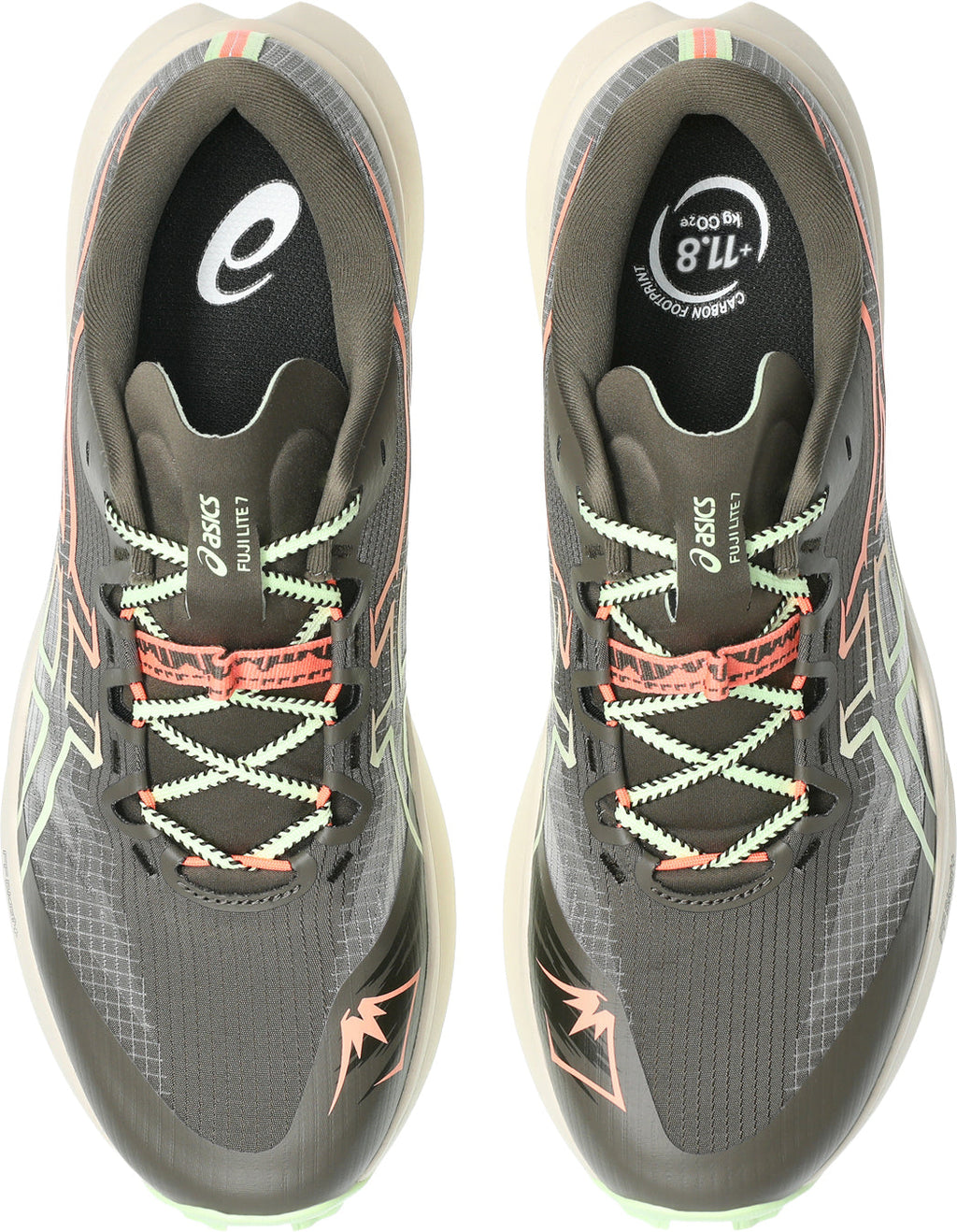 Asics Fuji Lite 7 Mens Trail Running Shoes - Grey