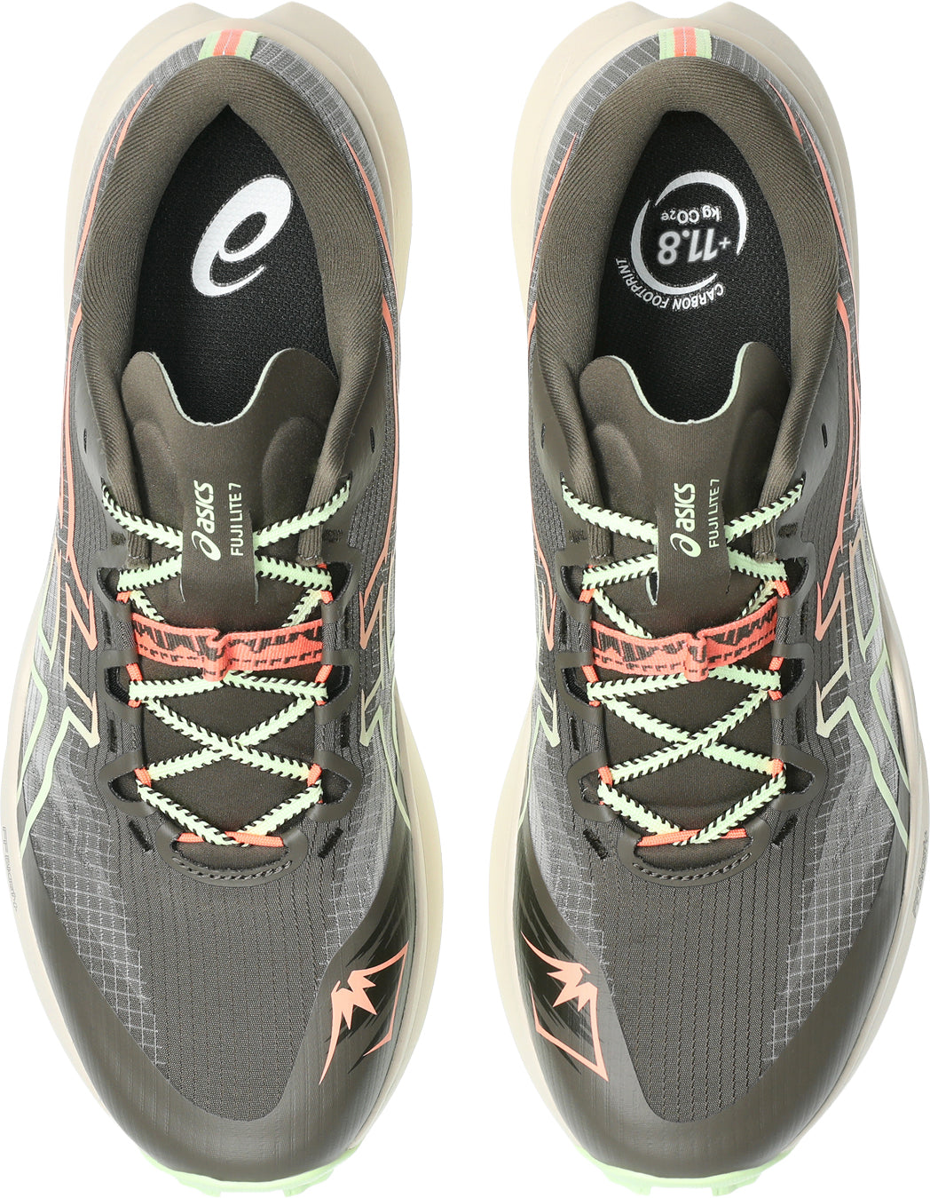 Asics Fuji Lite 7 Mens Trail Running Shoes - Grey