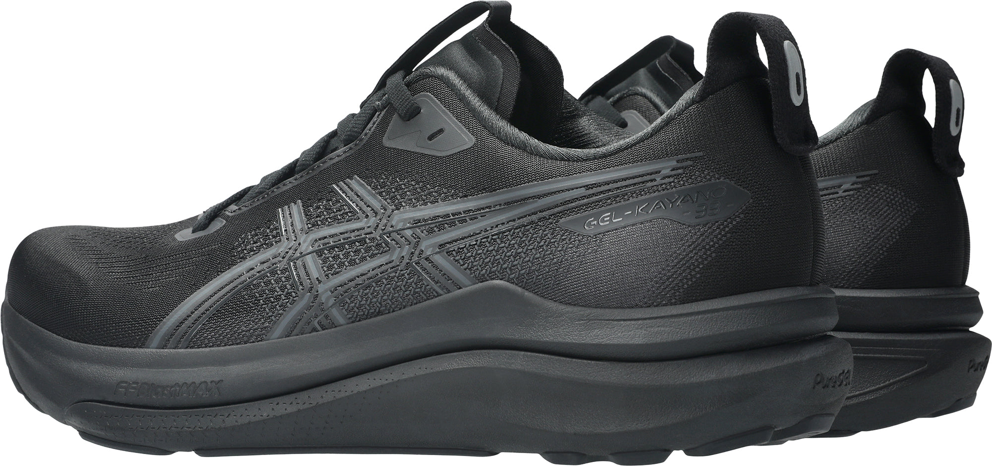 Asics Gel Kayano 33 Mens Running Shoes - Black