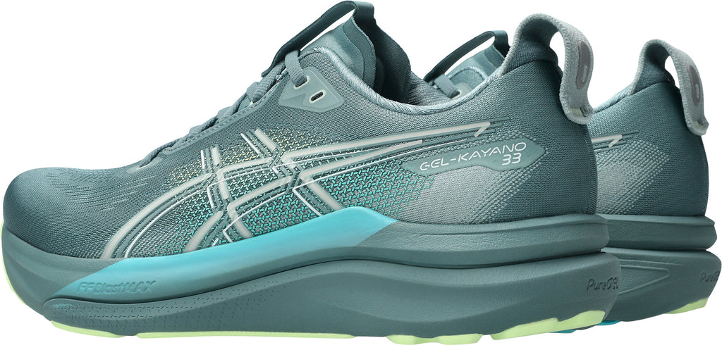 Asics Gel Kayano 33 Mens Running Shoes - Green