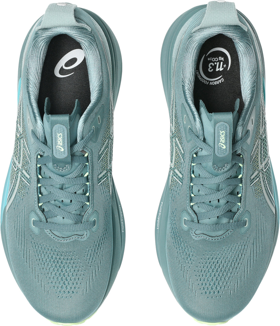 Asics Gel Kayano 33 Mens Running Shoes - Green