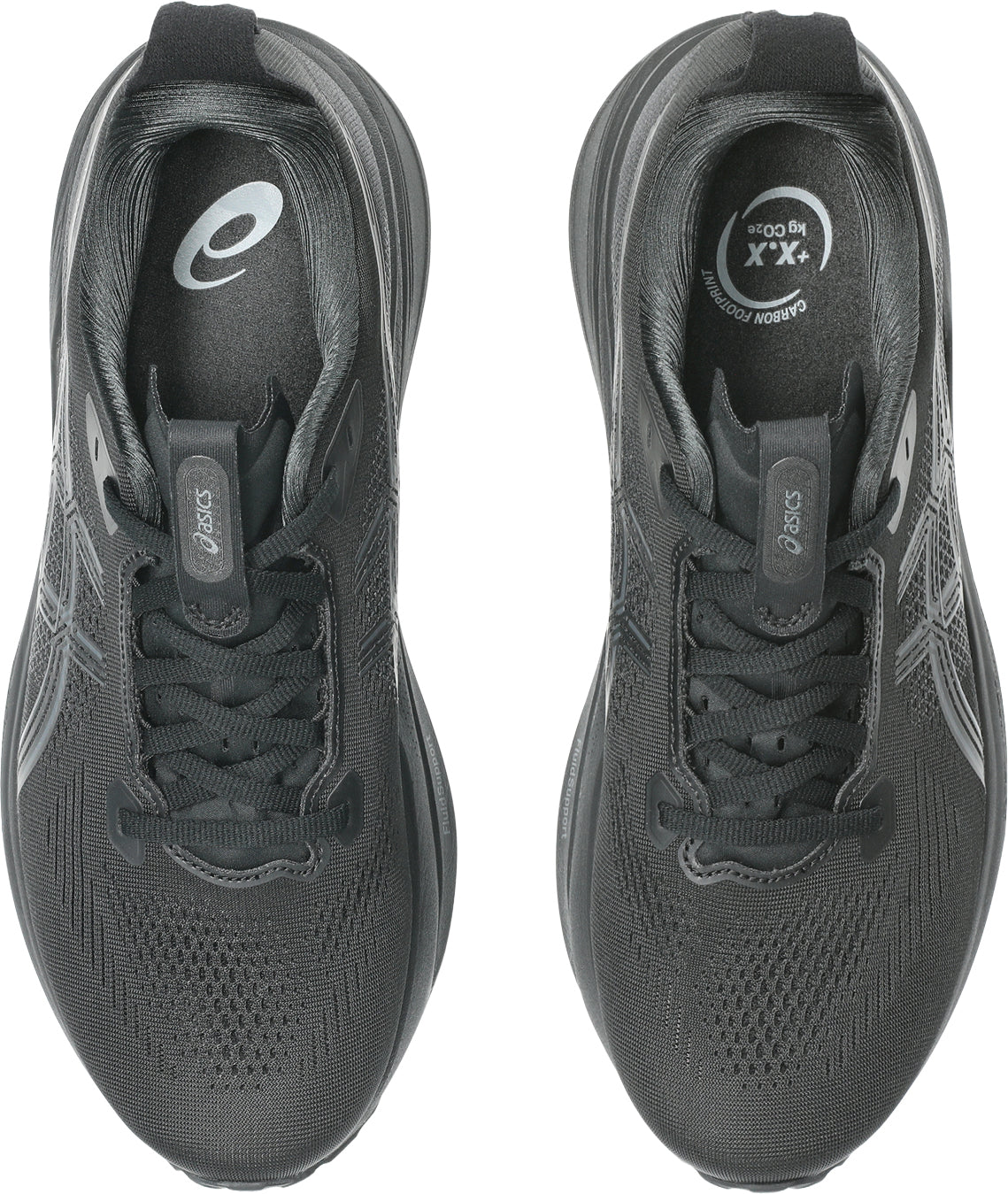 Asics Gel Kayano 33 WIDE FIT (2E) Mens Running Shoes - Black