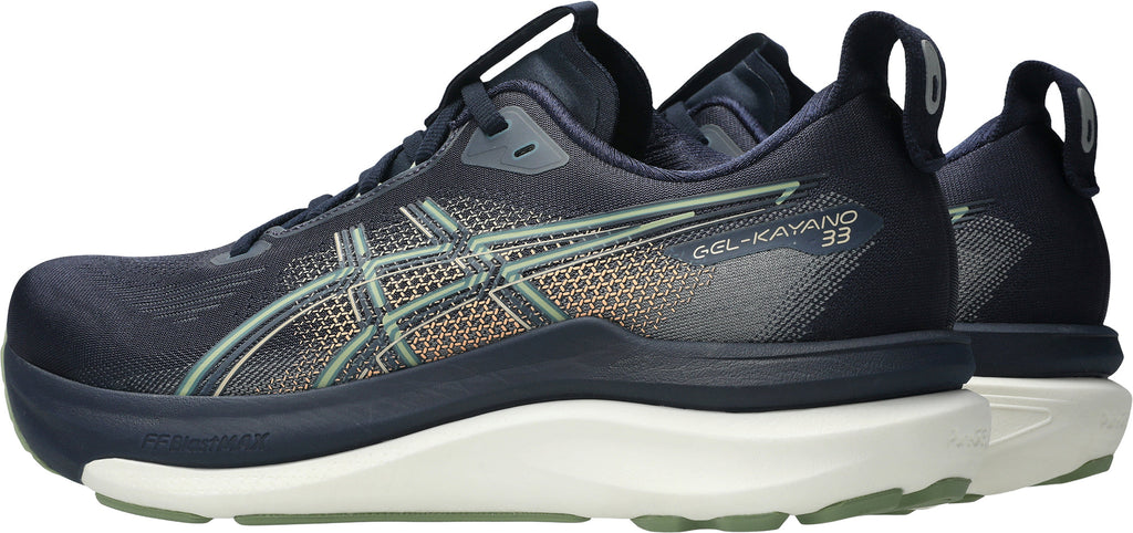 Asics Gel Kayano 33 WIDE FIT (2E) Mens Running Shoes - Blue