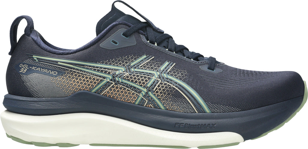 Asics Gel Kayano 33 WIDE FIT (2E) Mens Running Shoes - Blue