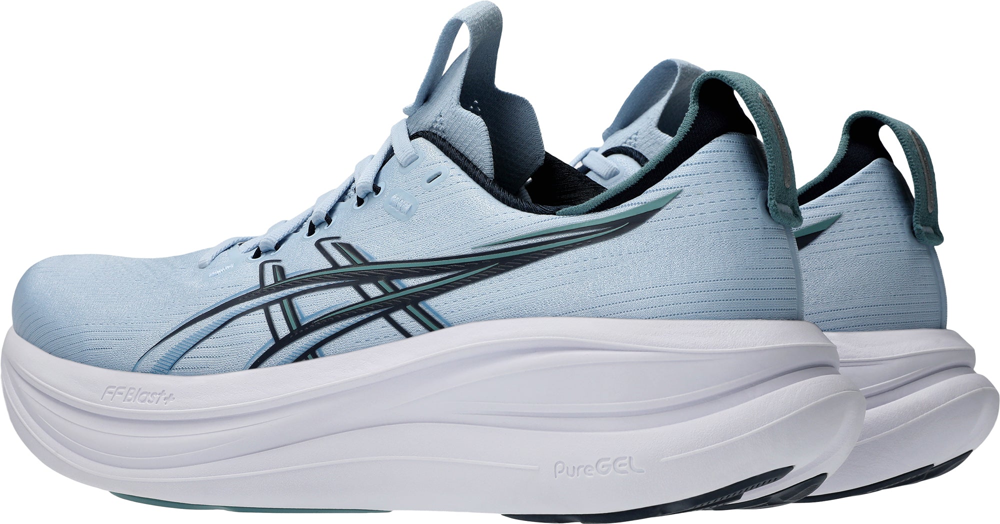 Asics Gel Nimbus 28 Mens Running Shoes - Blue
