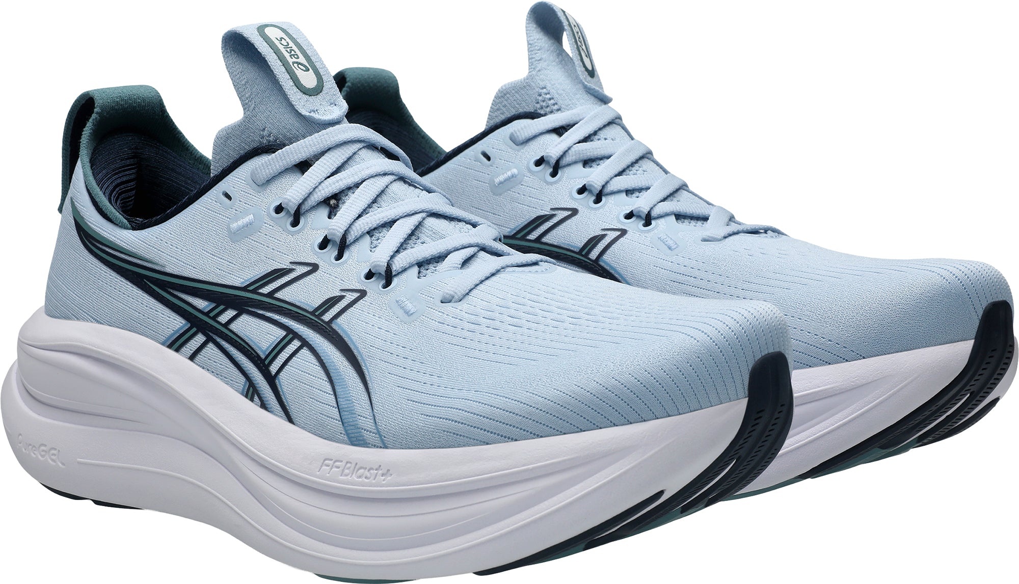 Asics Gel Nimbus 28 Mens Running Shoes - Blue