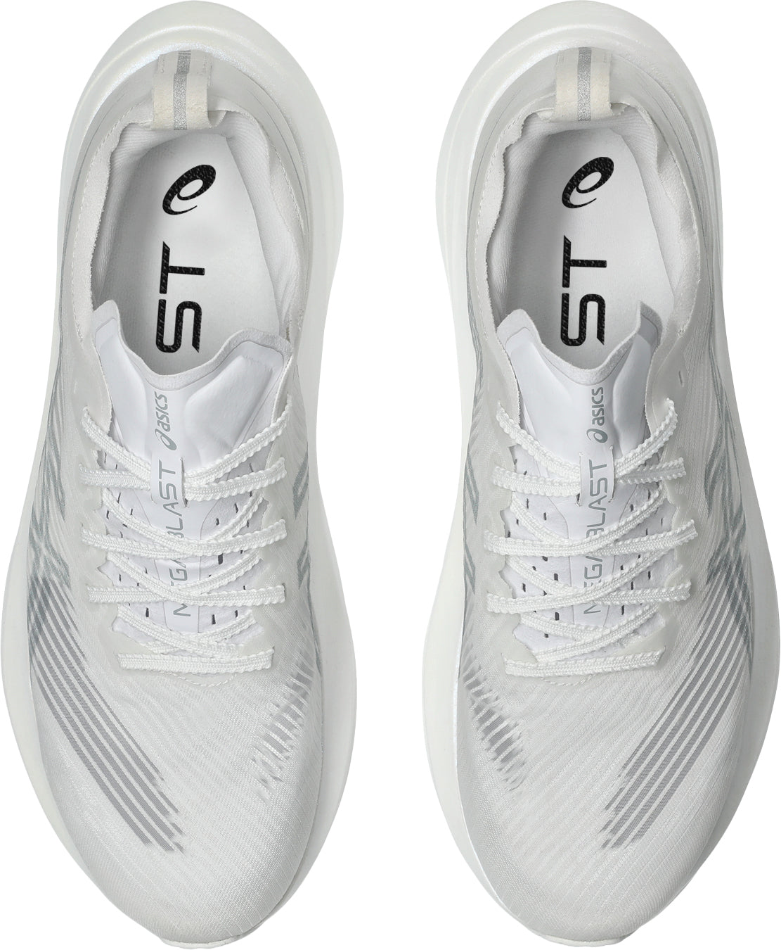 Asics MegaBlast Mens Running Shoes - White