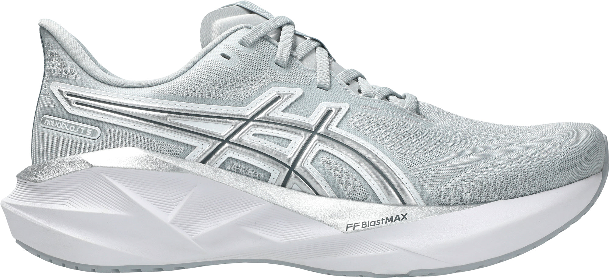 Asics NovaBlast 5 Mens Running Shoes - Grey