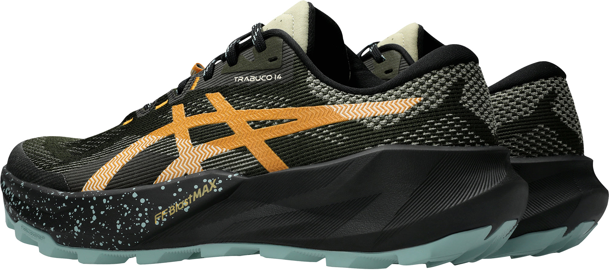 Asics Trabuco 14 Mens Trail Running Shoes - Black