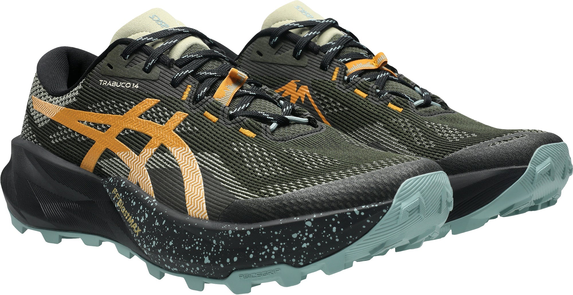 Asics Trabuco 14 Mens Trail Running Shoes - Black