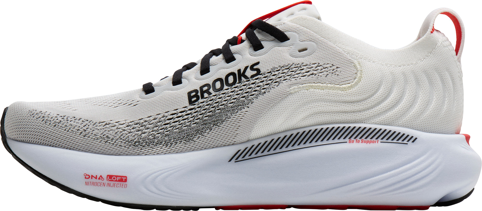 Brooks Adrenaline GTS 25 Mens Running Shoes - White