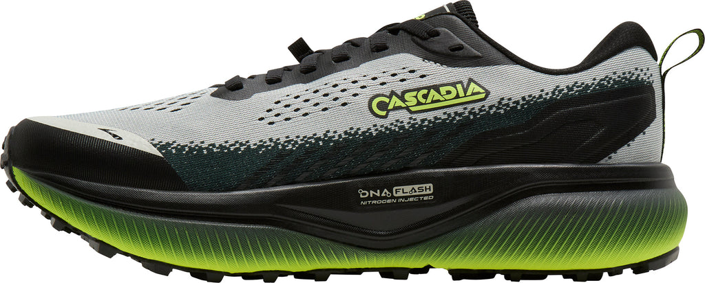Brooks Cascadia 20 WIDE FIT Mens Trail Running Shoes - Grey