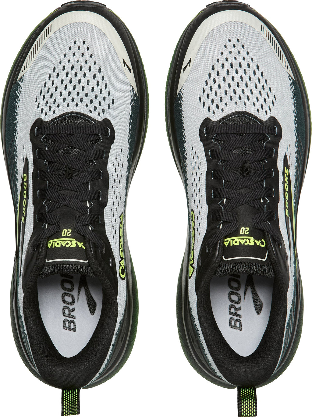 Brooks Cascadia 20 WIDE FIT Mens Trail Running Shoes - Grey