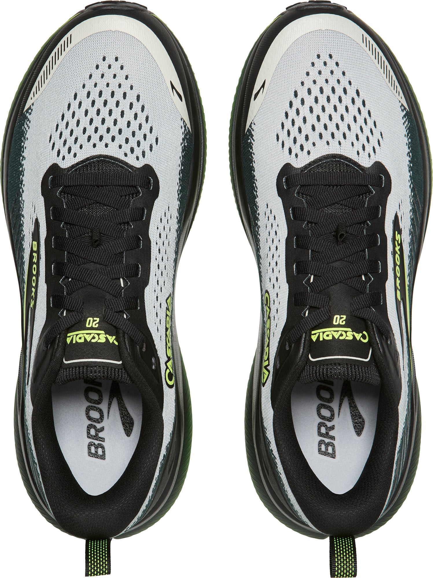 Brooks Cascadia 20 WIDE FIT Mens Trail Running Shoes - Grey