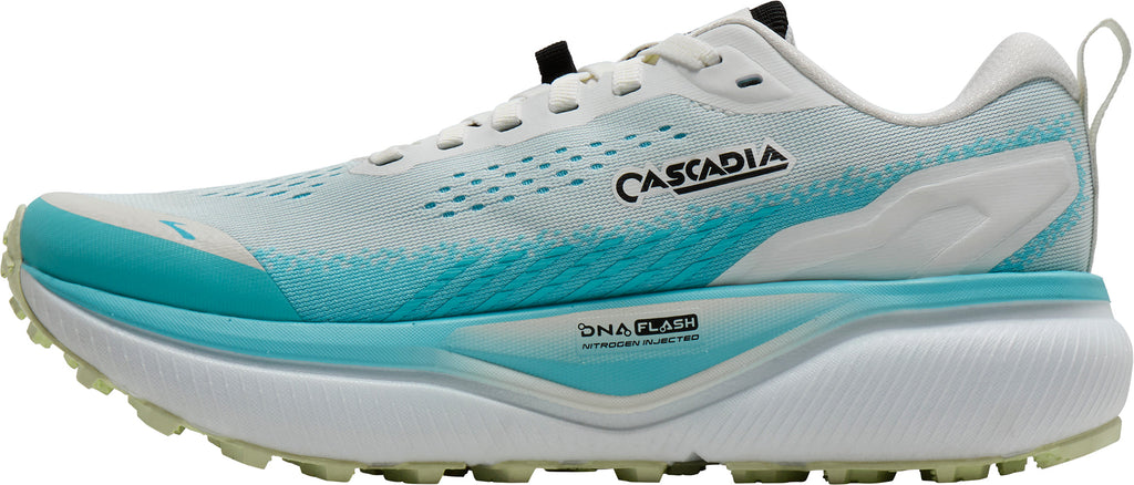 Brooks Cascadia 20 Mens Trail Running Shoes - White