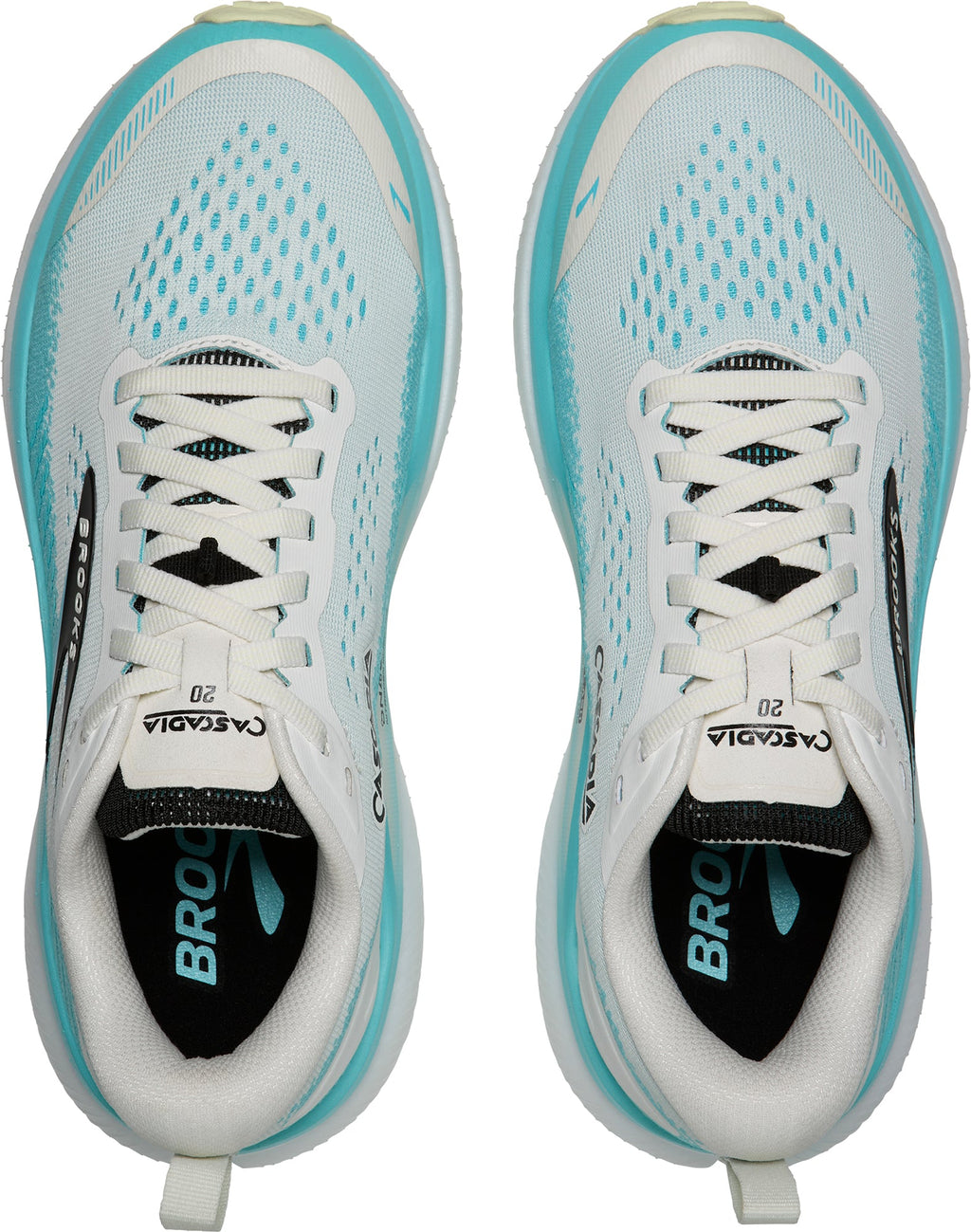 Brooks Cascadia 20 Mens Trail Running Shoes - White