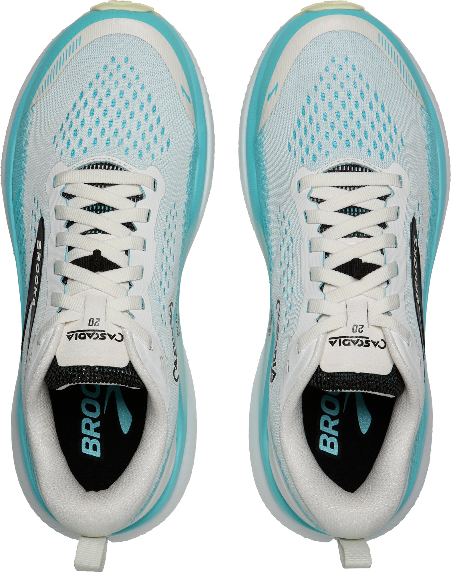 Brooks Cascadia 20 Mens Trail Running Shoes - White