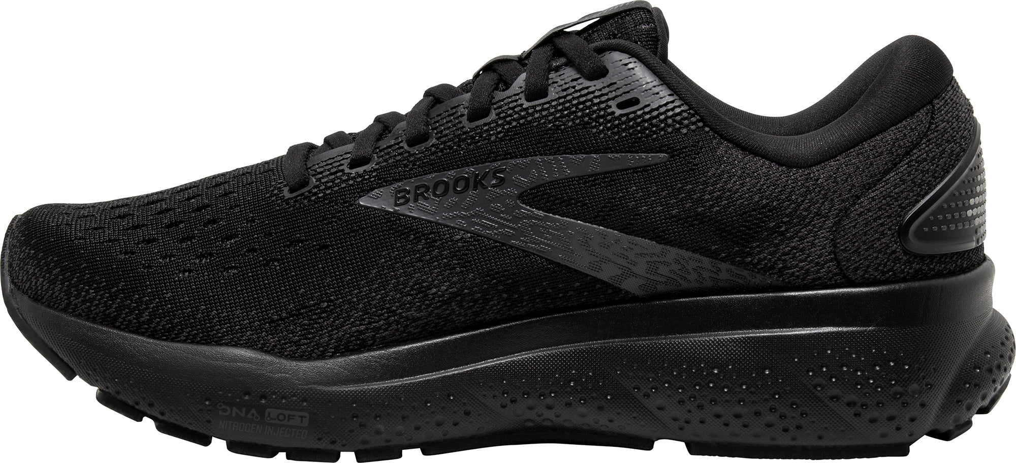 Brooks Ghost 16 Mens Running Shoes - Black