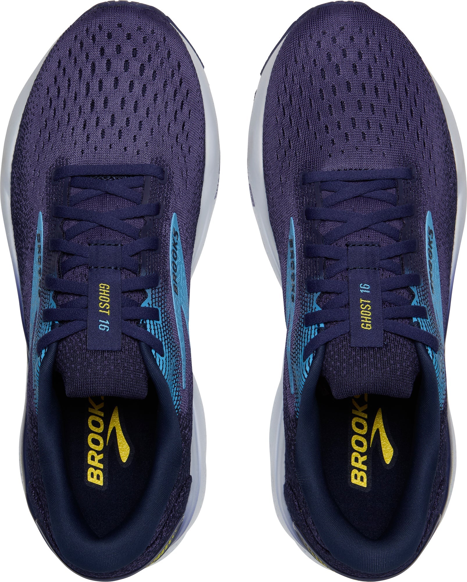 Brooks Ghost 16 Mens Running Shoes - Blue