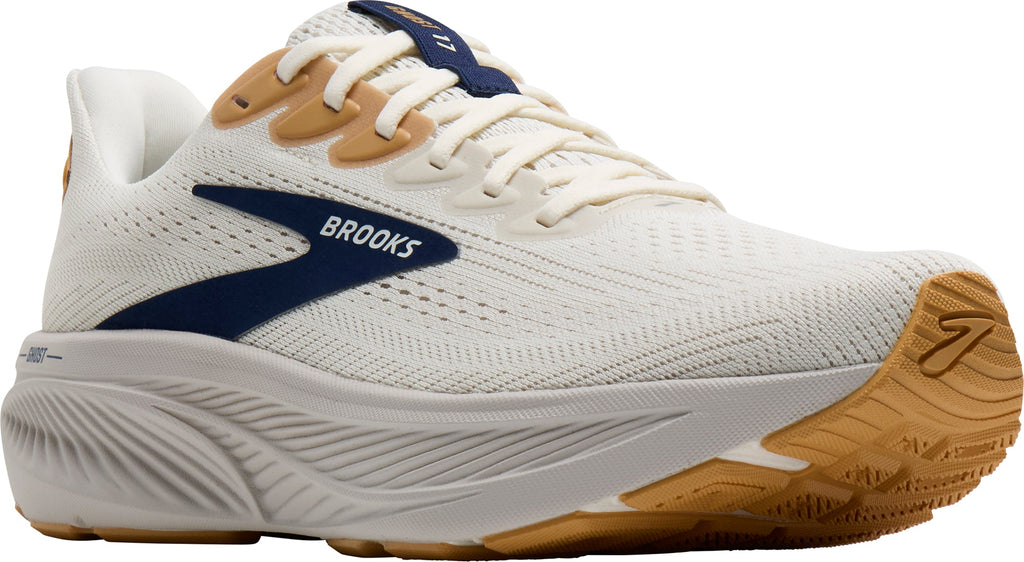 Brooks Ghost 17 Mens Running Shoes - Cream