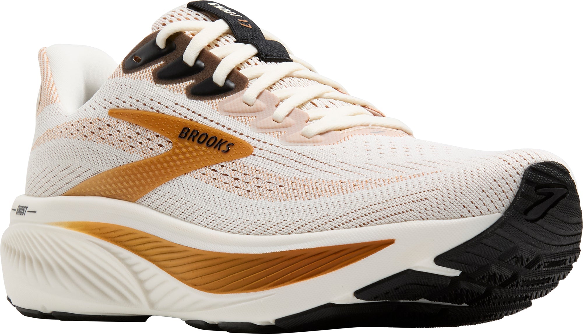 Brooks Ghost 17 Mens Running Shoes - Cream