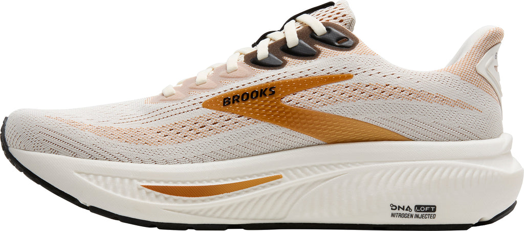Brooks Ghost 17 Mens Running Shoes - Cream