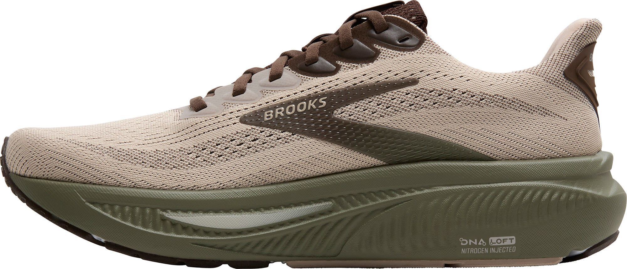 Brooks Ghost 17 Mens Running Shoes - Brown