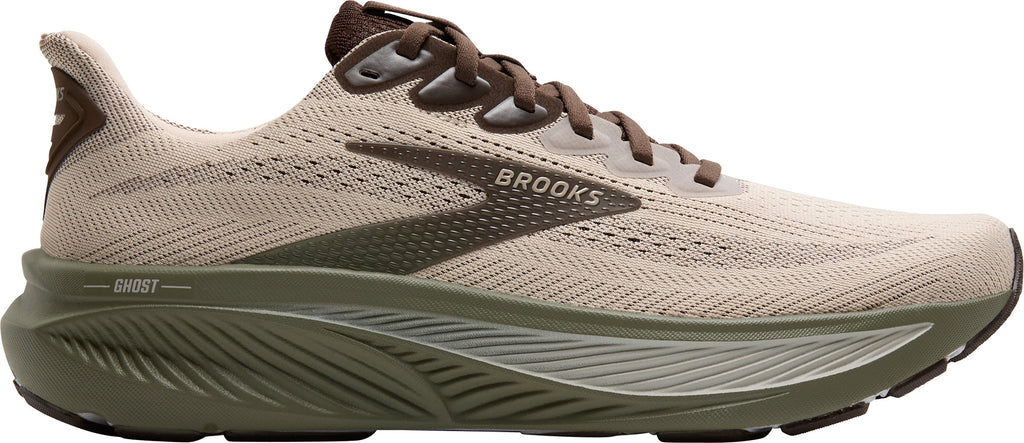 Brooks Ghost 17 Mens Running Shoes - Brown