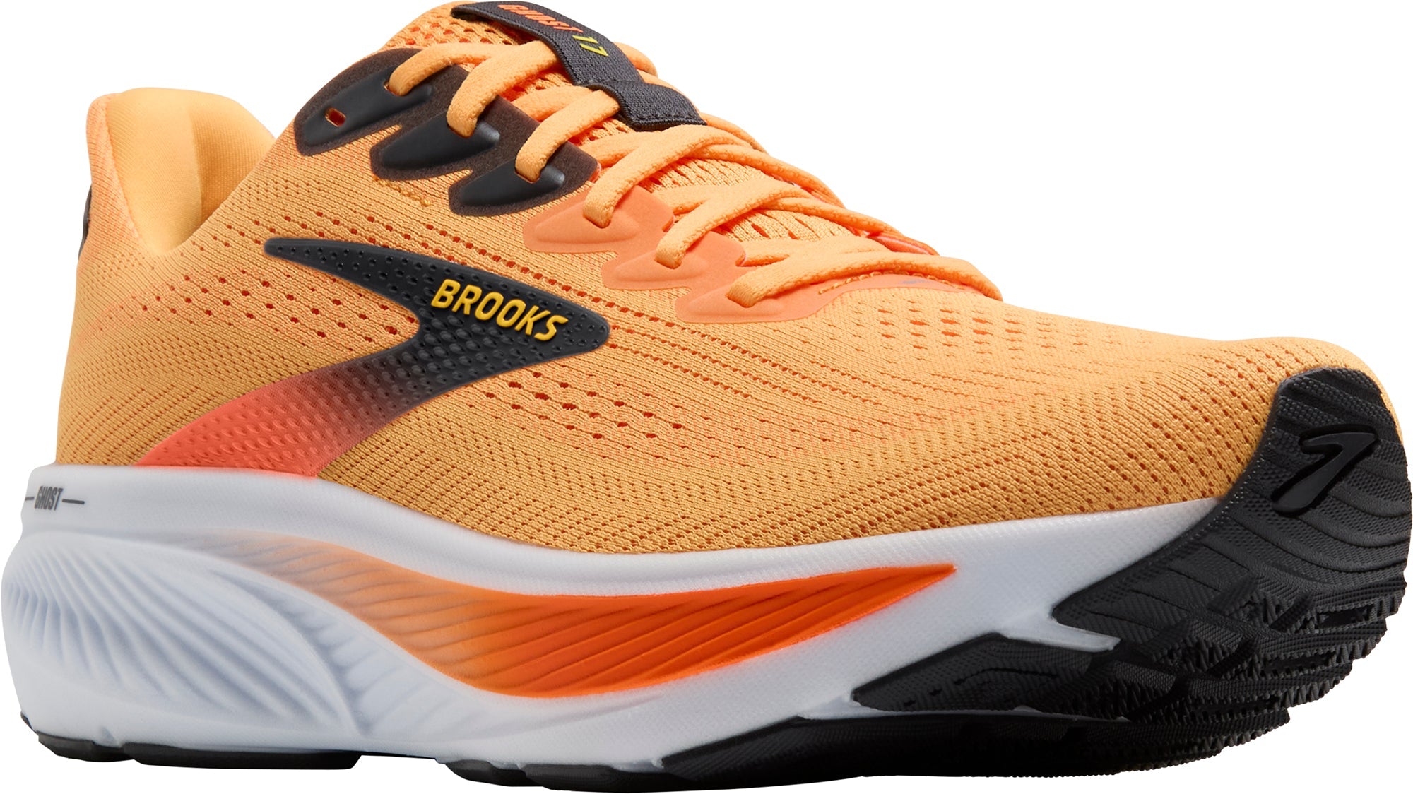 Brooks Ghost 17 Mens Running Shoes - Orange