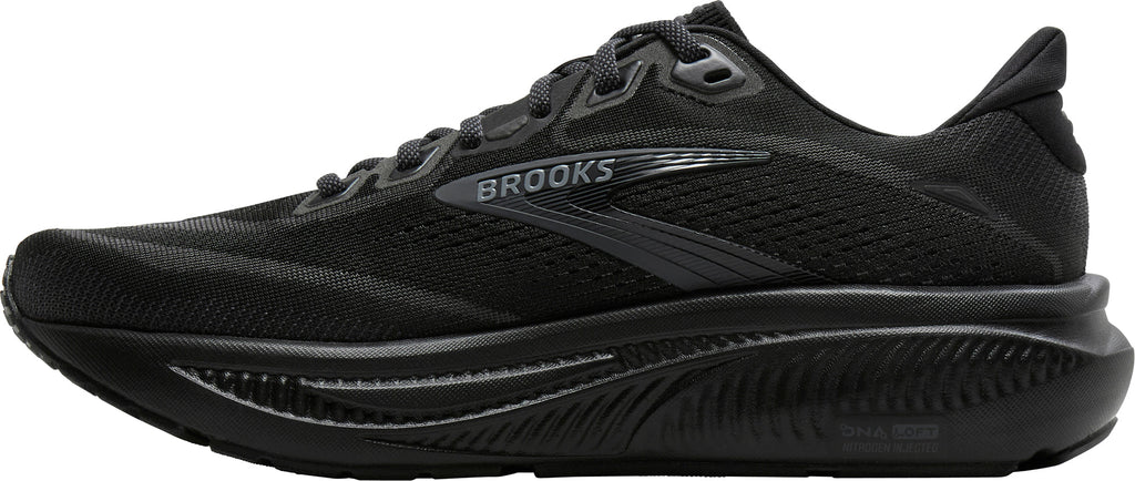 Brooks Ghost 18 WIDE FIT (2E) Mens Running Shoes - Black