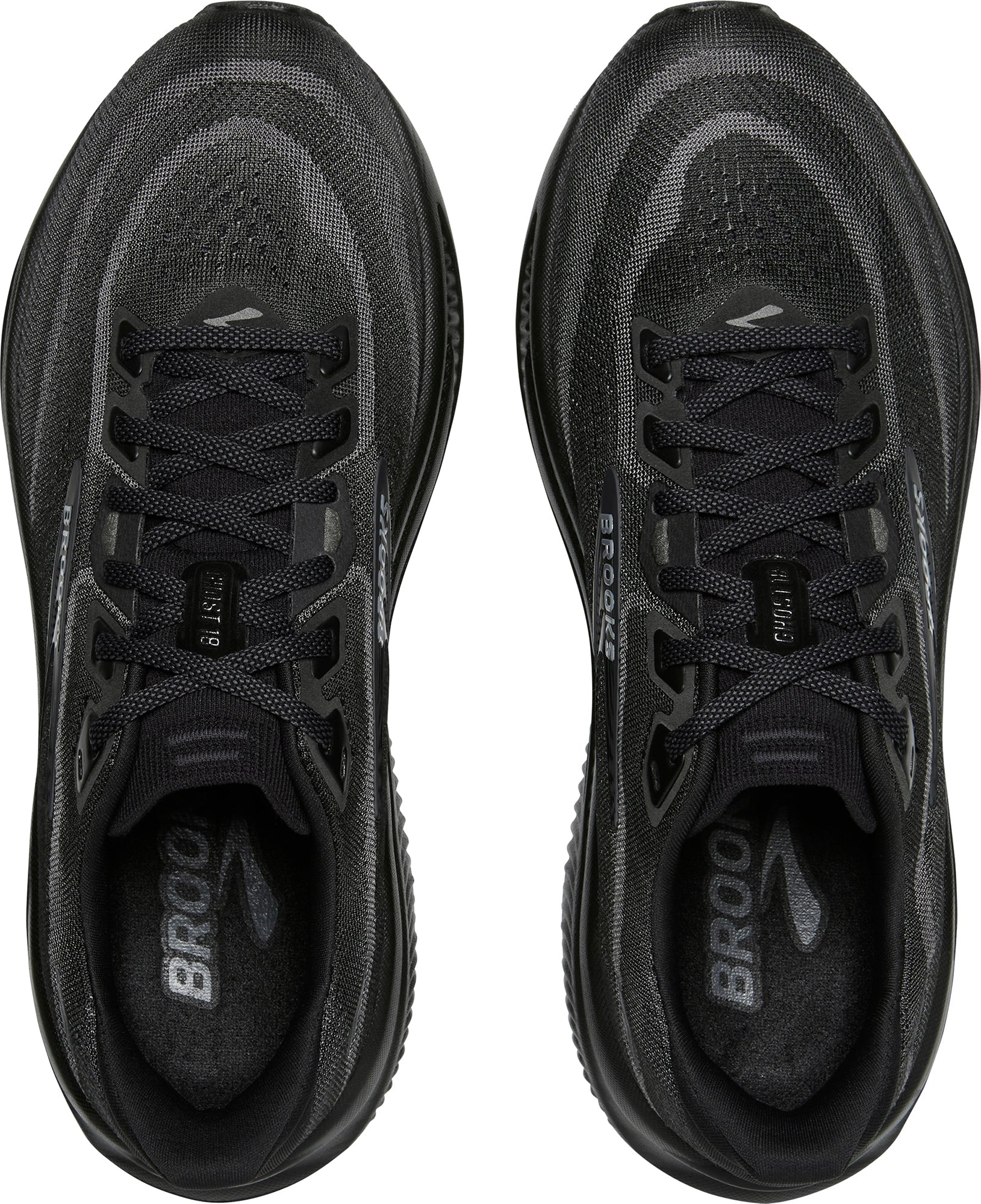 Brooks Ghost 18 WIDE FIT (2E) Mens Running Shoes - Black