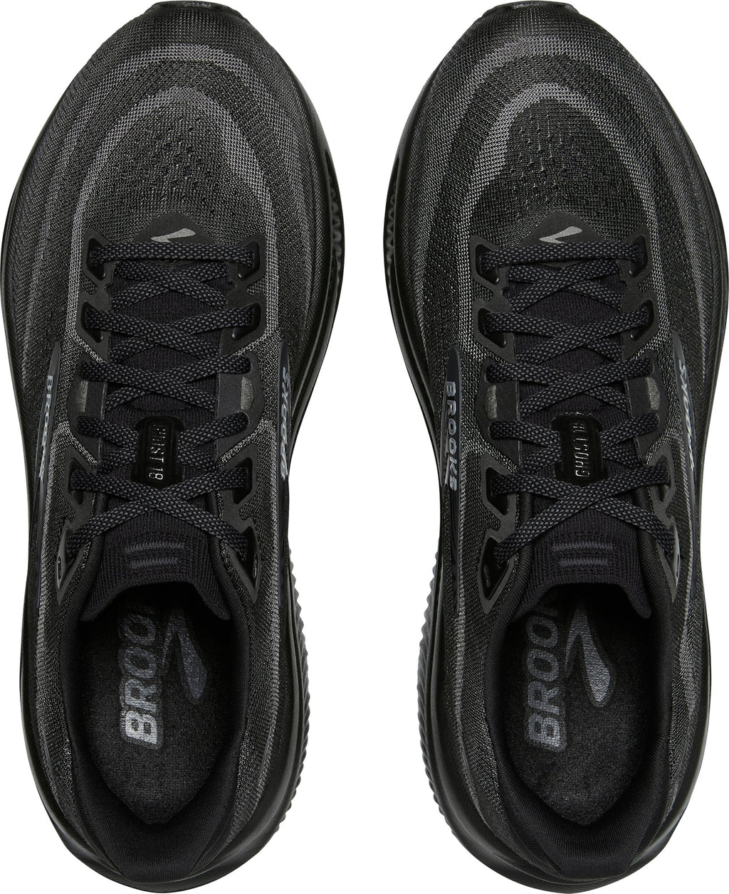 Brooks Ghost 18 WIDE FIT (4E) Mens Running Shoes - Black