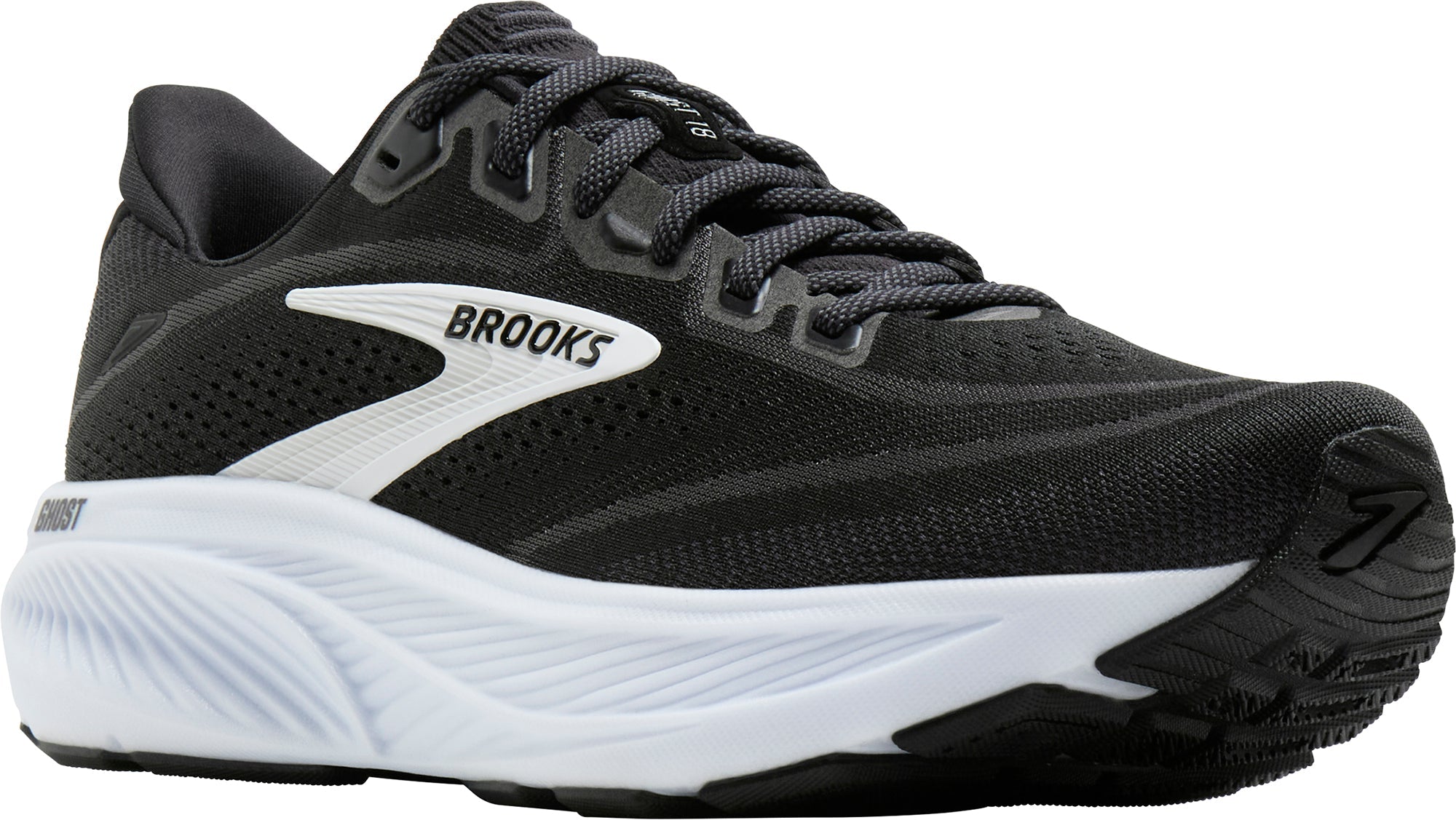 Brooks Ghost 18 Mens Running Shoes - Black