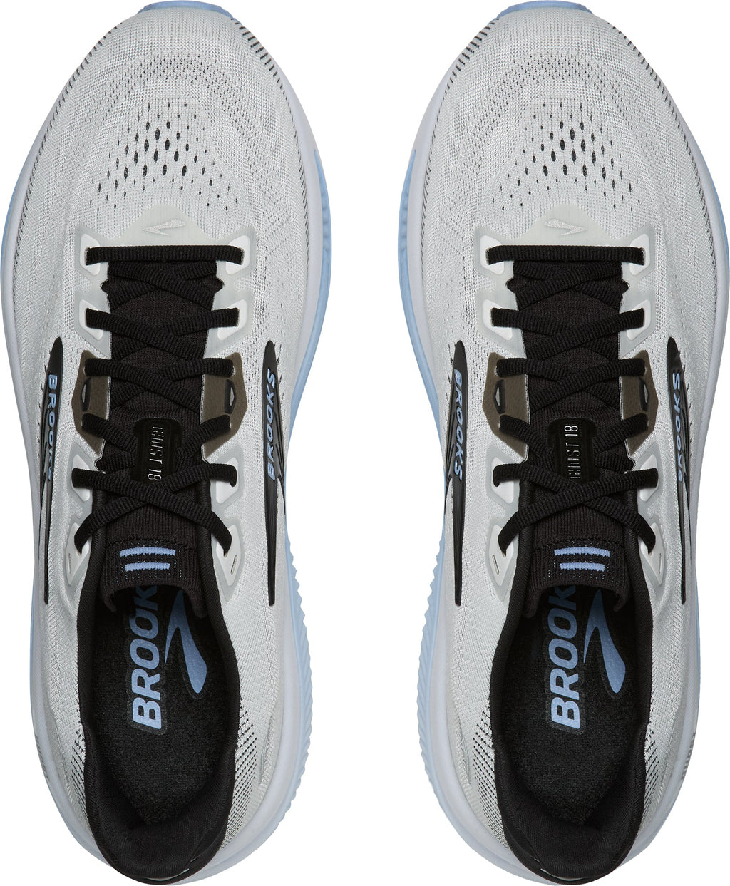 Brooks Ghost 18 Mens Running Shoes - White