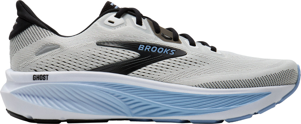 Brooks Ghost 18 WIDE FIT (2E) Mens Running Shoes - White