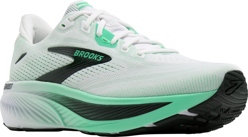 Brooks Ghost 18 Mens Running Shoes - White