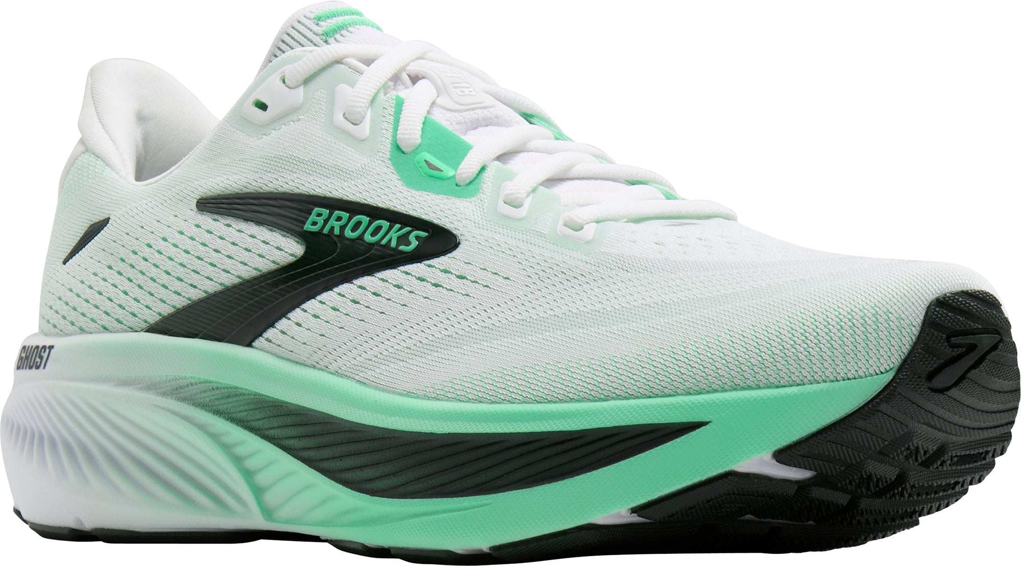 Brooks Ghost 18 Mens Running Shoes - White