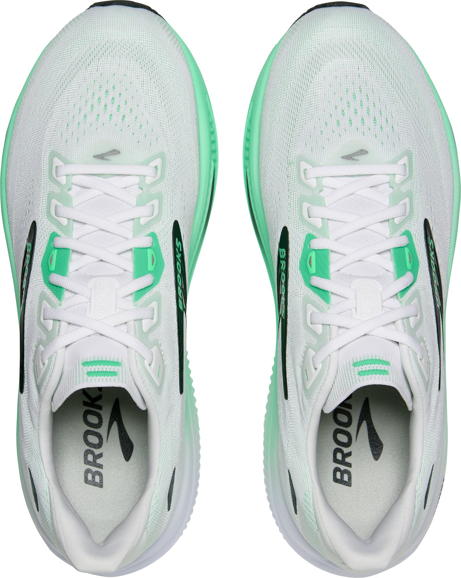 Brooks Ghost 18 Mens Running Shoes - White
