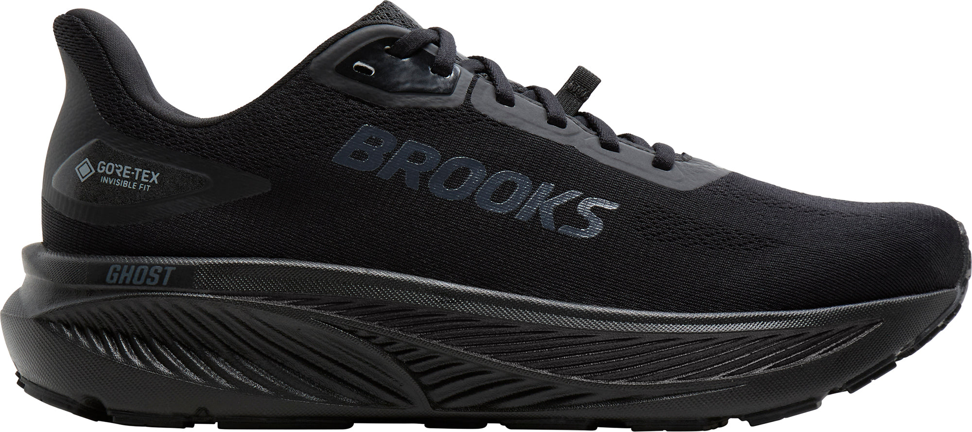 Brooks Ghost 18 GORE-TEX Mens Running Shoes - Black