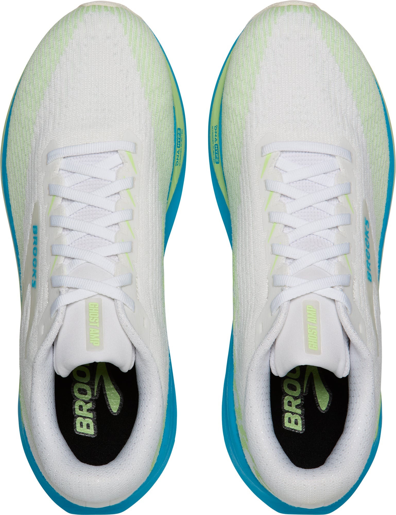 Brooks Ghost AMP Mens Running Shoes - White