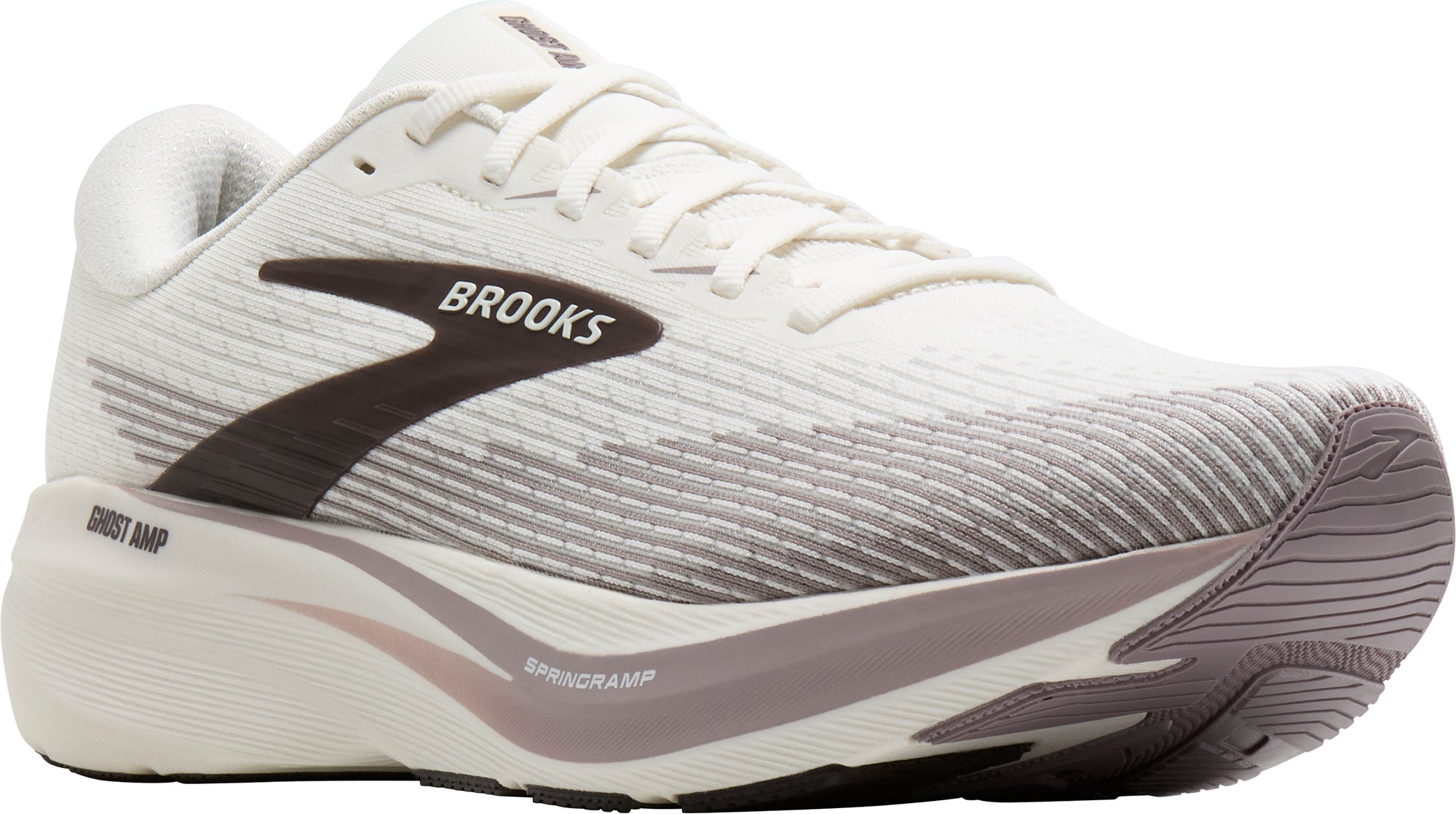 Brooks Ghost AMP Mens Running Shoes - Cream