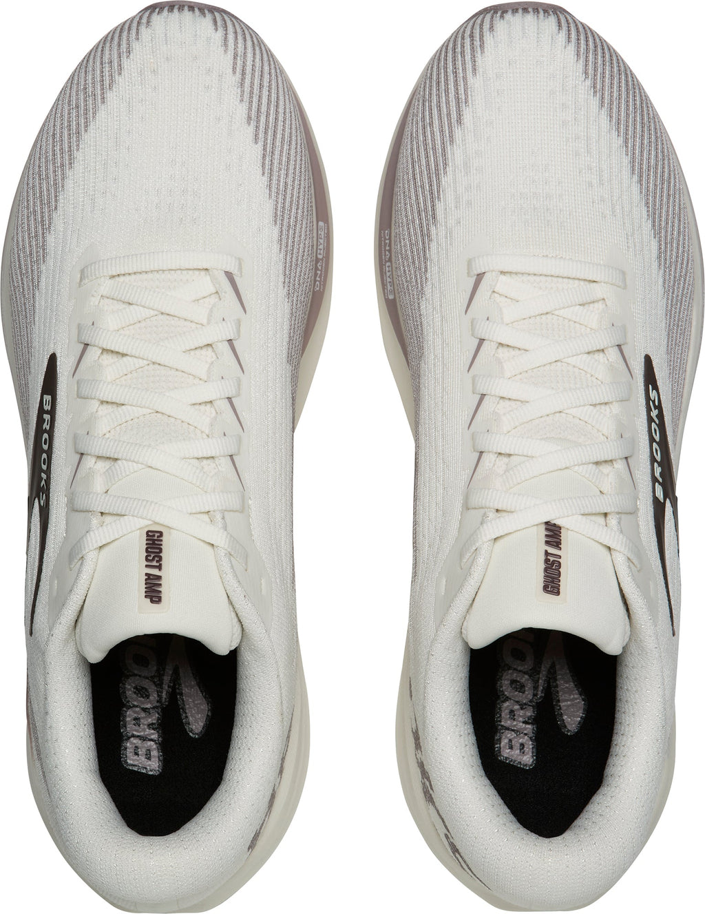 Brooks Ghost AMP Mens Running Shoes - Cream