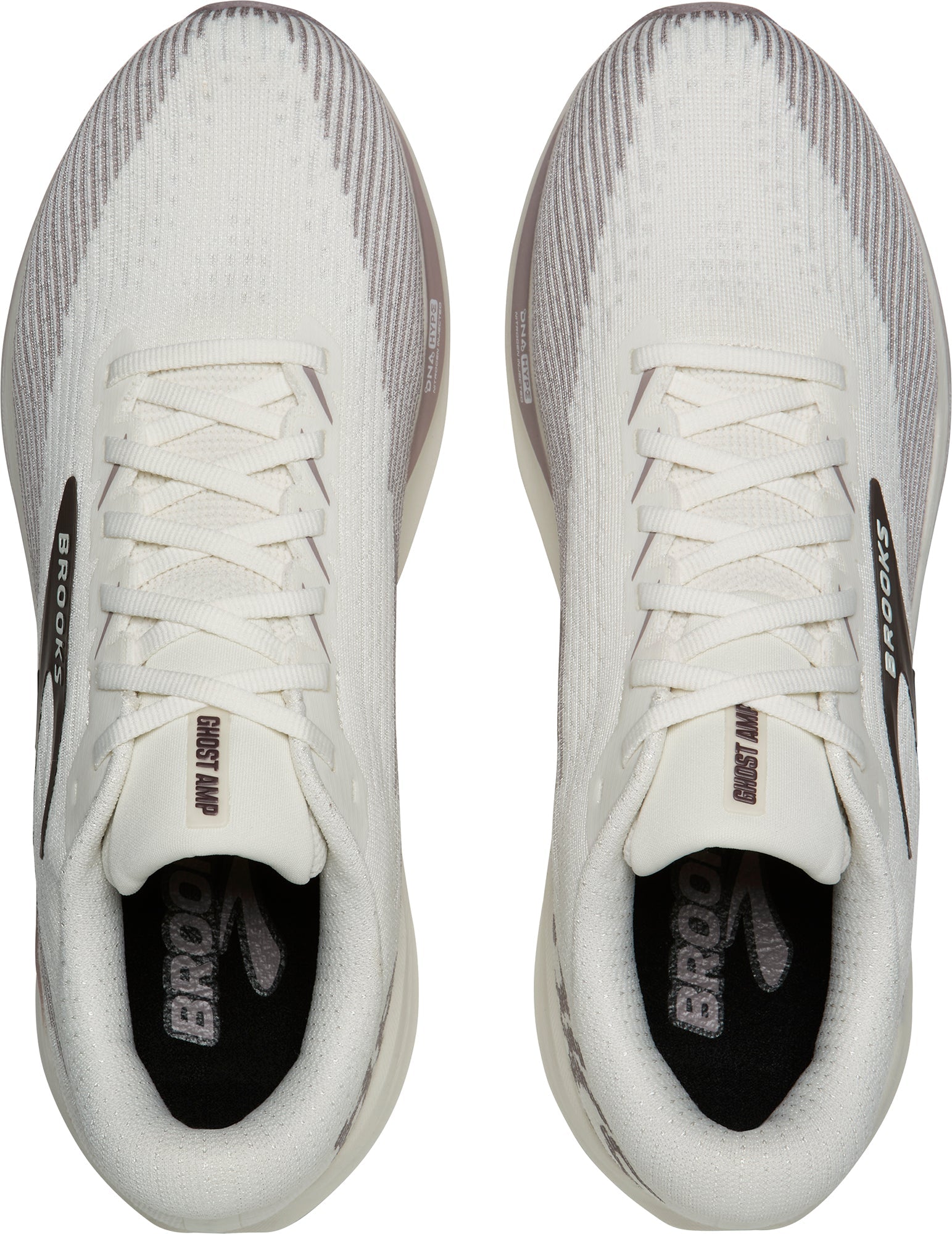 Brooks Ghost AMP Mens Running Shoes - Cream