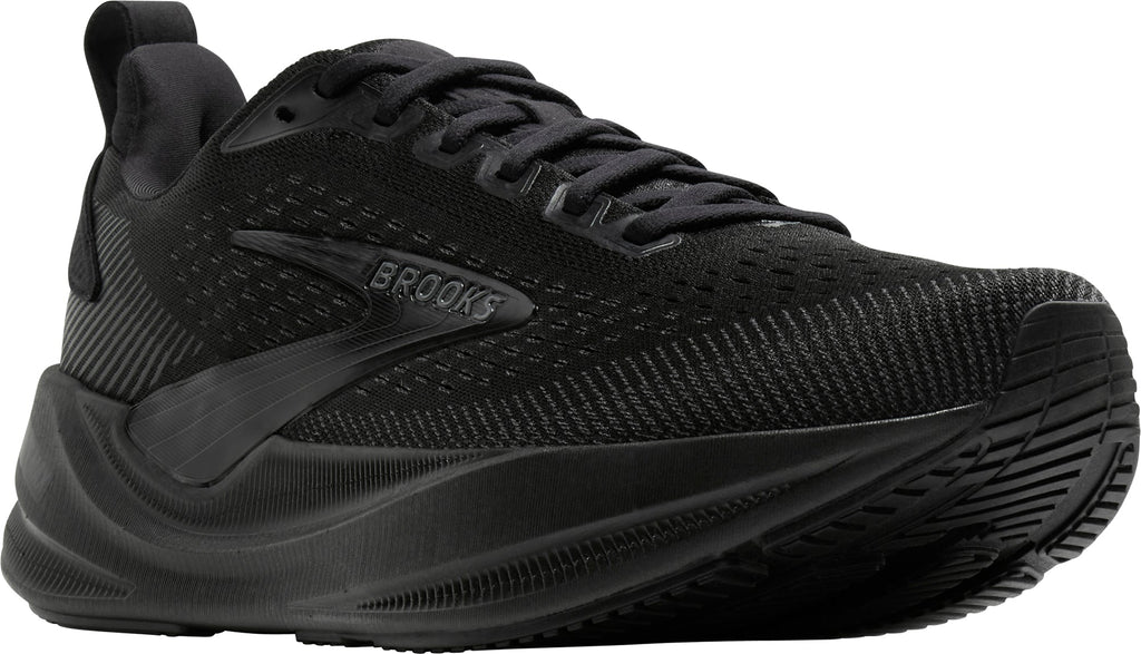 Brooks Ghost Max 4 WIDE FIT Mens Running Shoes - Black
